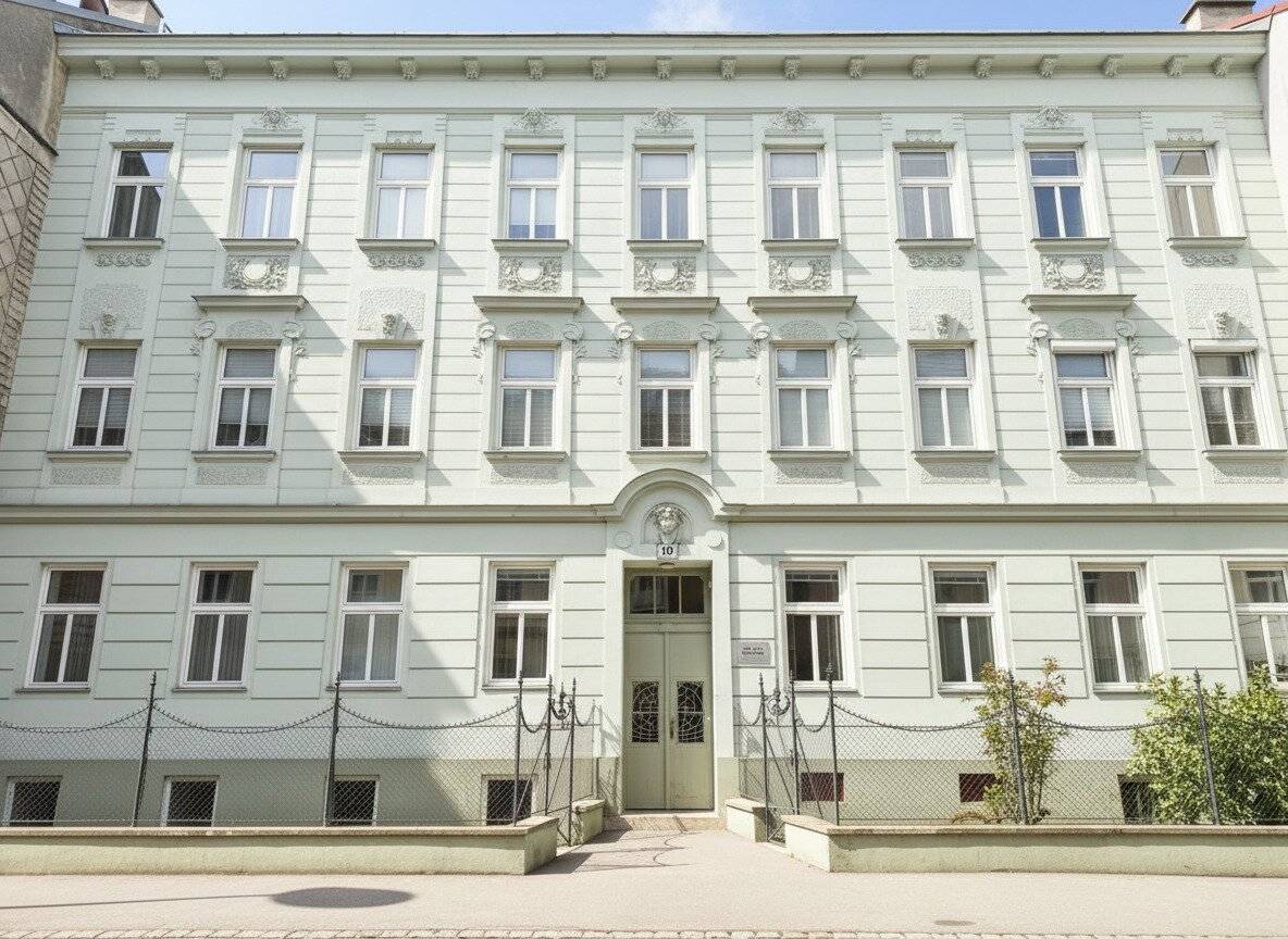 Büro-/Praxisfläche im Jugendstilhaus, ruhig nahe UNO-City & Seestadt