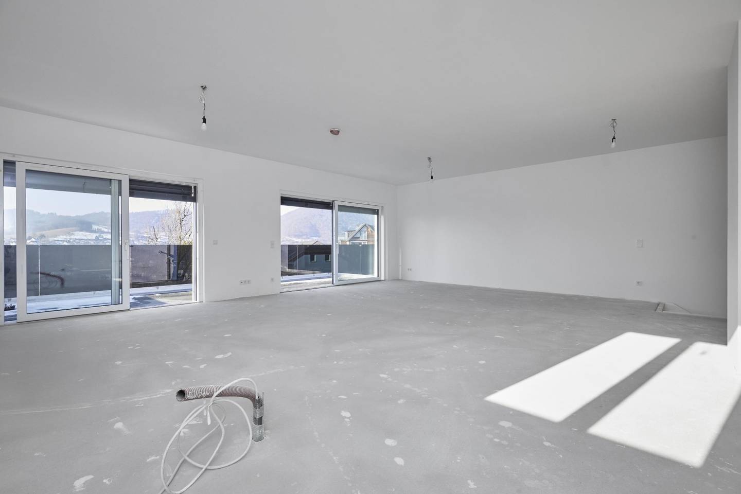 Penthouse with two terraces and wide view