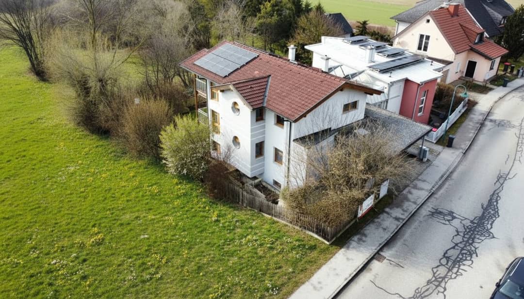 viel Grün rundherum