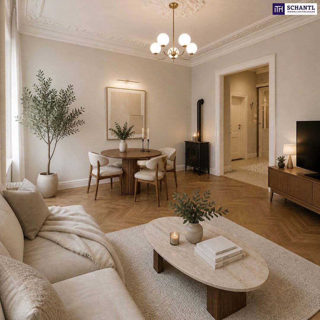 Old building apartment near Donaukanal and U4 access