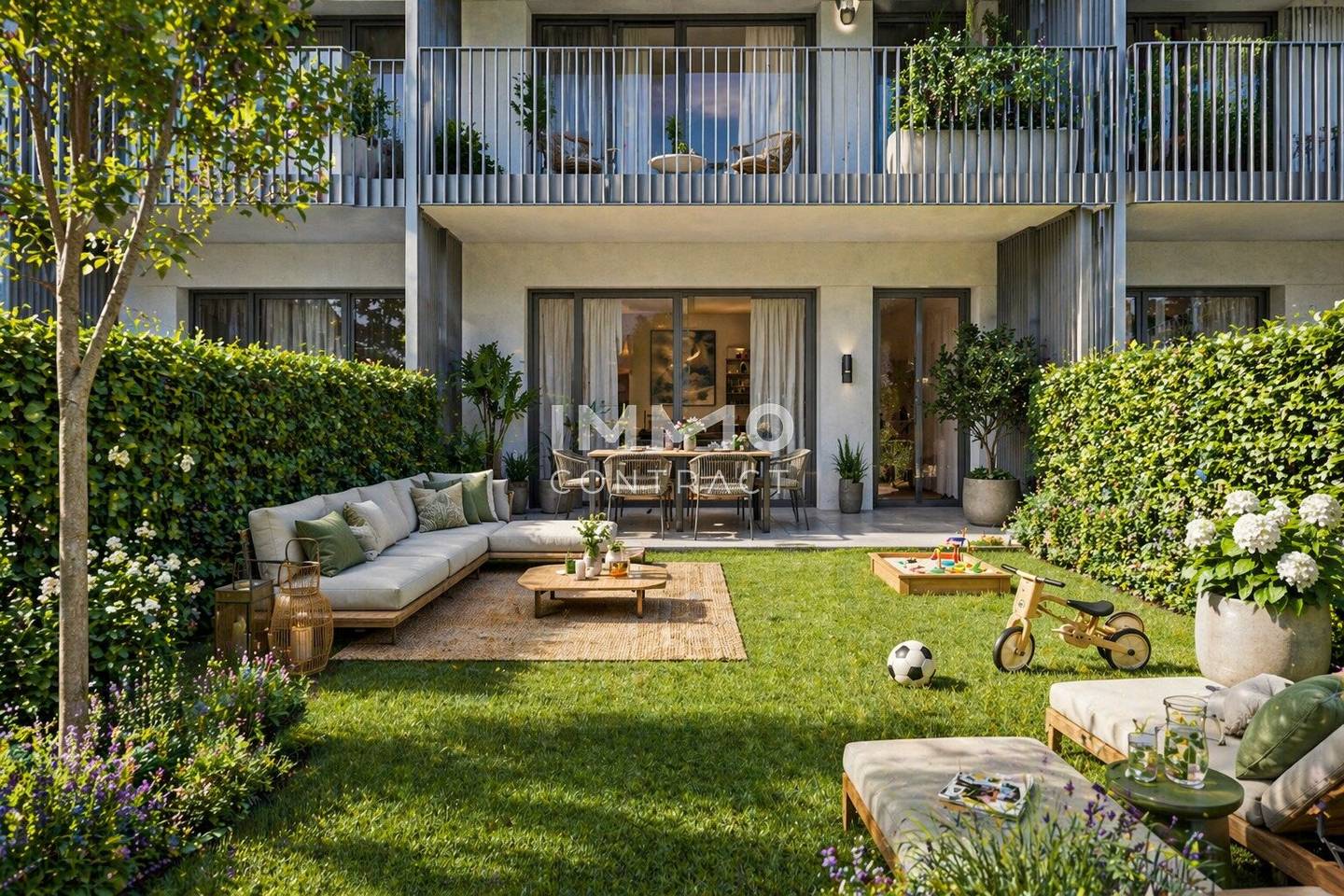 Wohnung Neubau mit Loggia am Arik Brauer Park