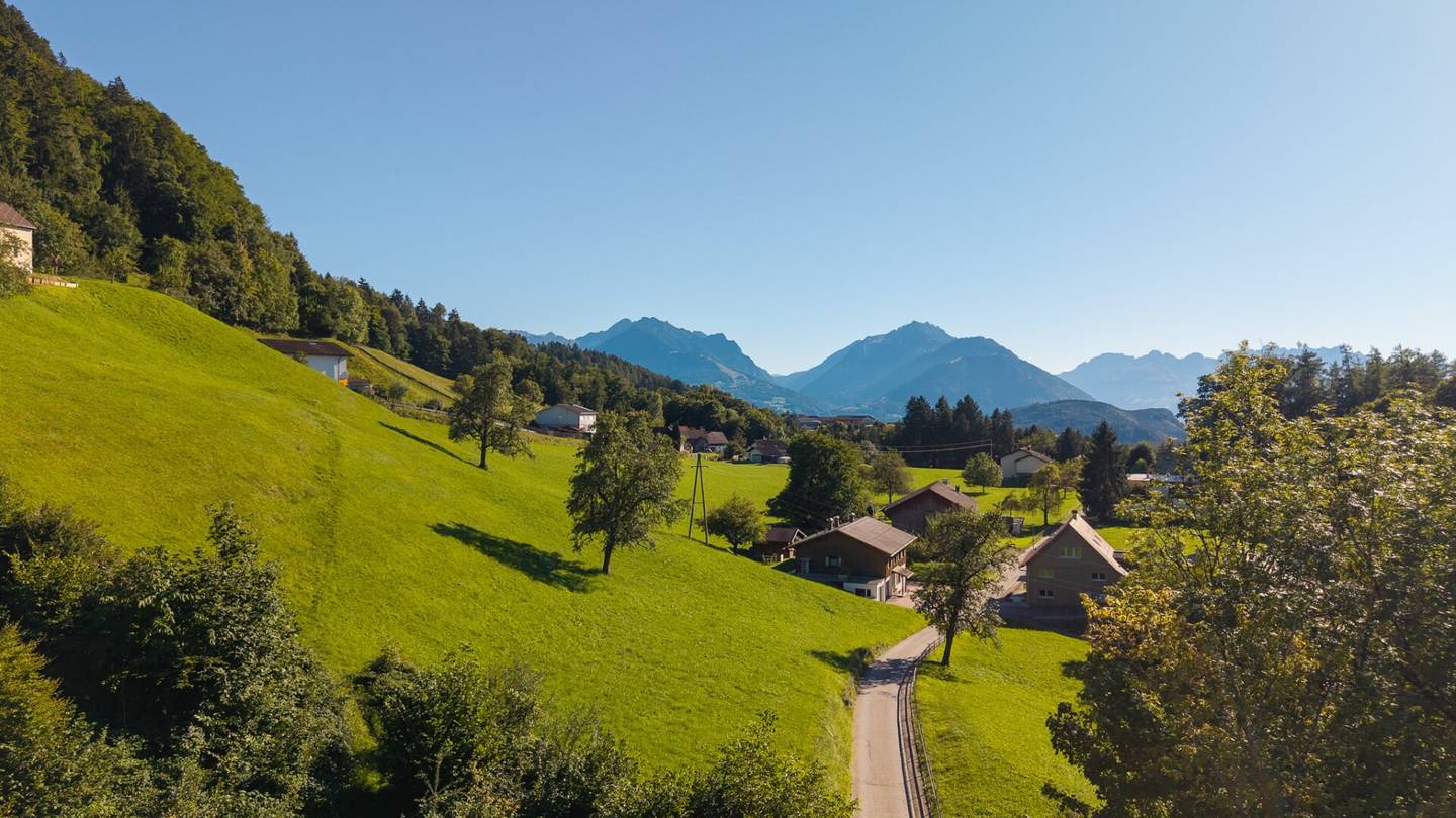 Dreamlike plot in the green in Zwischenwasser with about 550 m² plot area