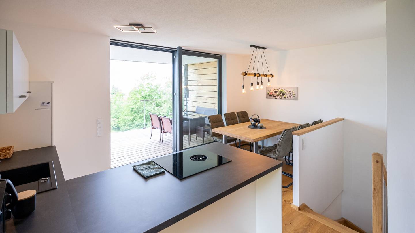 Eichenberg: Maisonettewohnung mit großzügiger Terrasse!