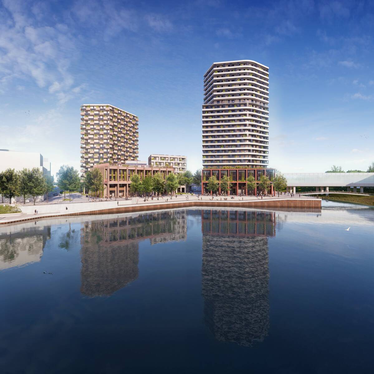Waterfront apartment Pier 05 Seestadt inmitten der Seestadt