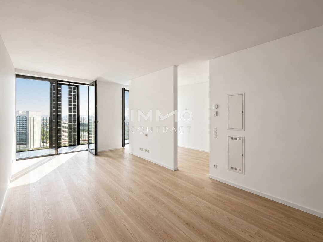 Wohnung Erstbezug Loggia Blick Vic