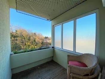 Apartment near the city center with loggia and parking space