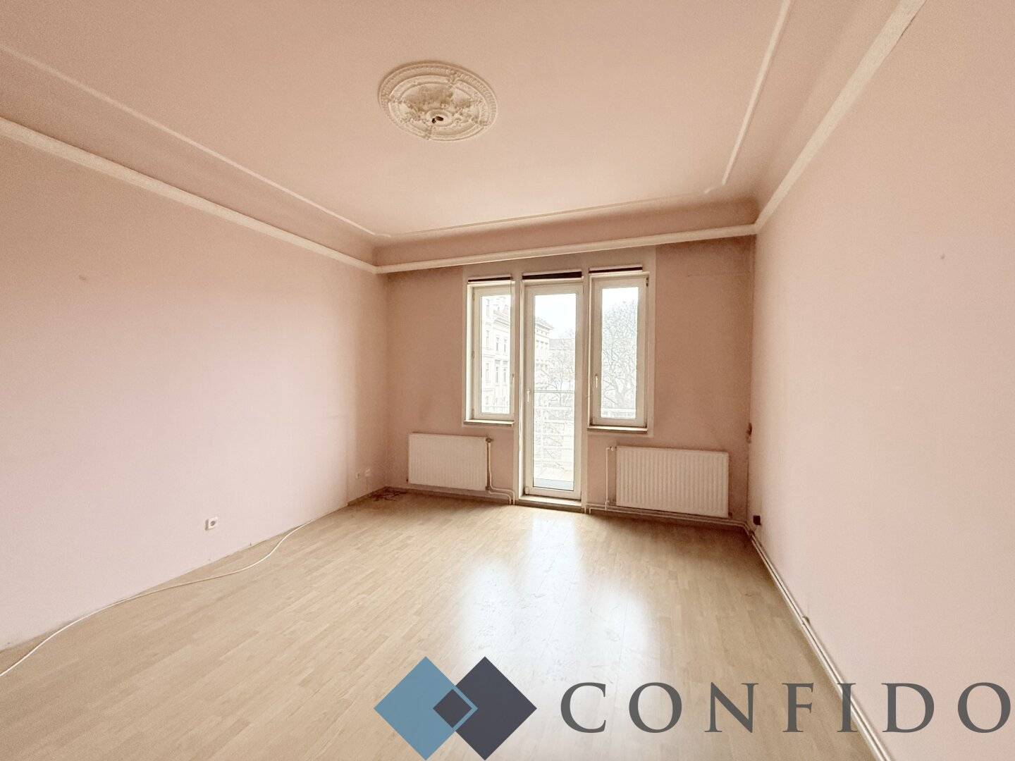 Wohnung dritter Stock Urban Loritz Platz Loggia
