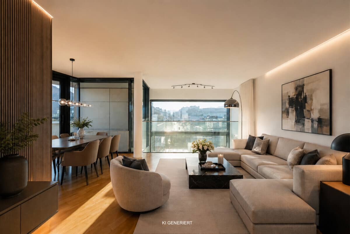 Penthouse Maisonette with unobstructed view