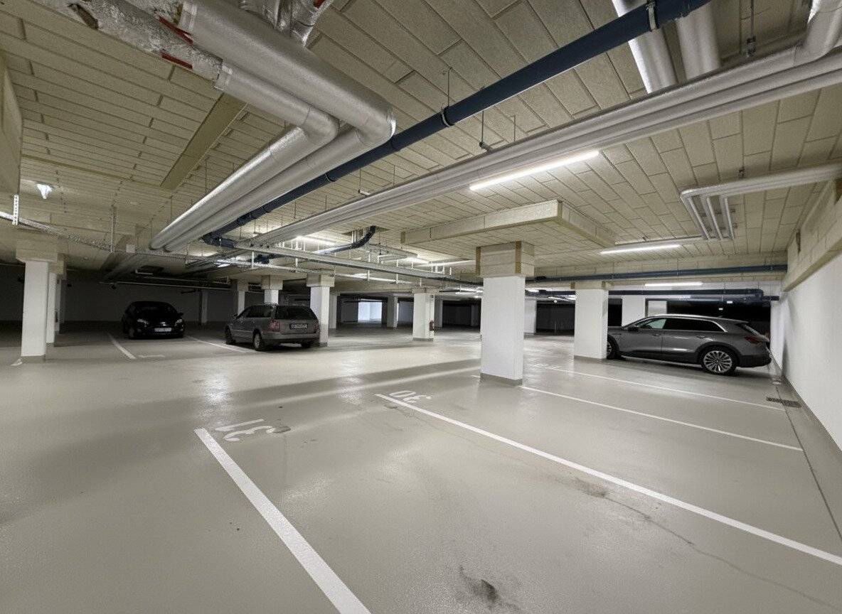 New build with underground parking
