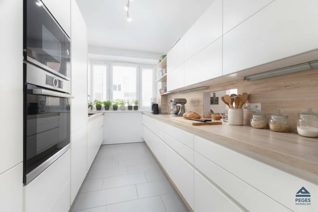 Wohnung in Langwied mit Balkon und Bergblick