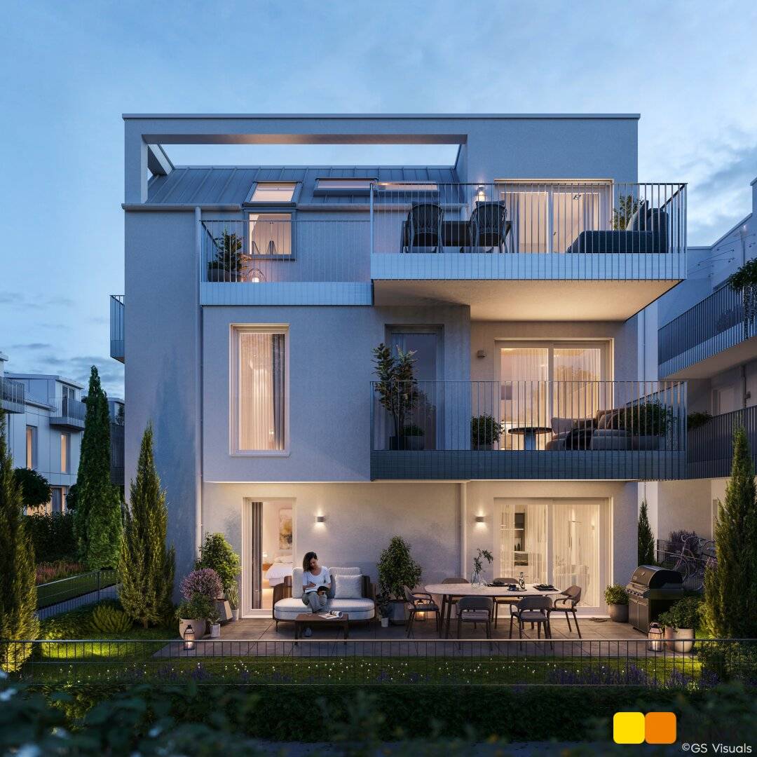 Dachgeschosswohnung near Alte Donau with Terrasse