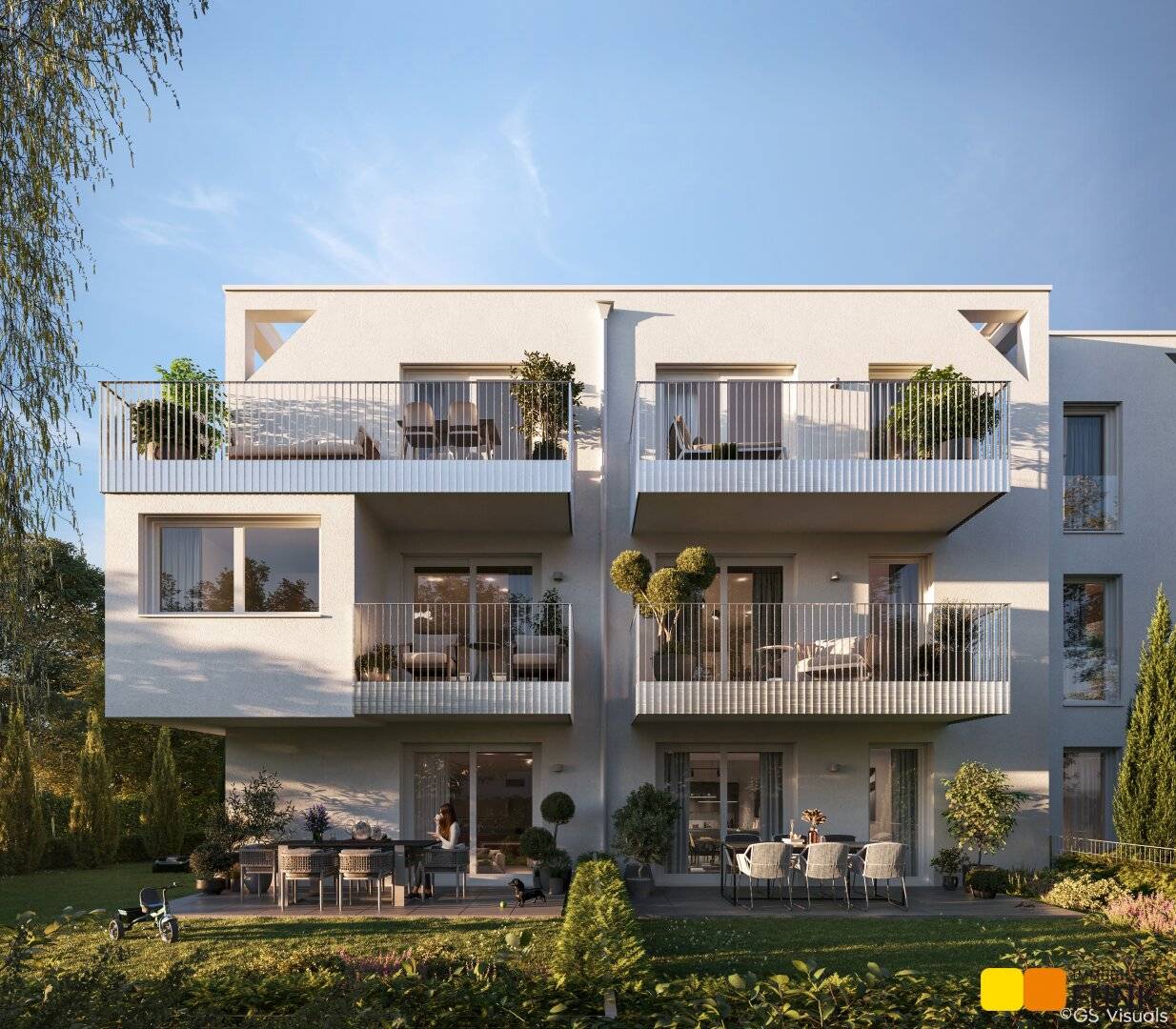 Dachgeschosswohnung near Alte Donau with Terrasse