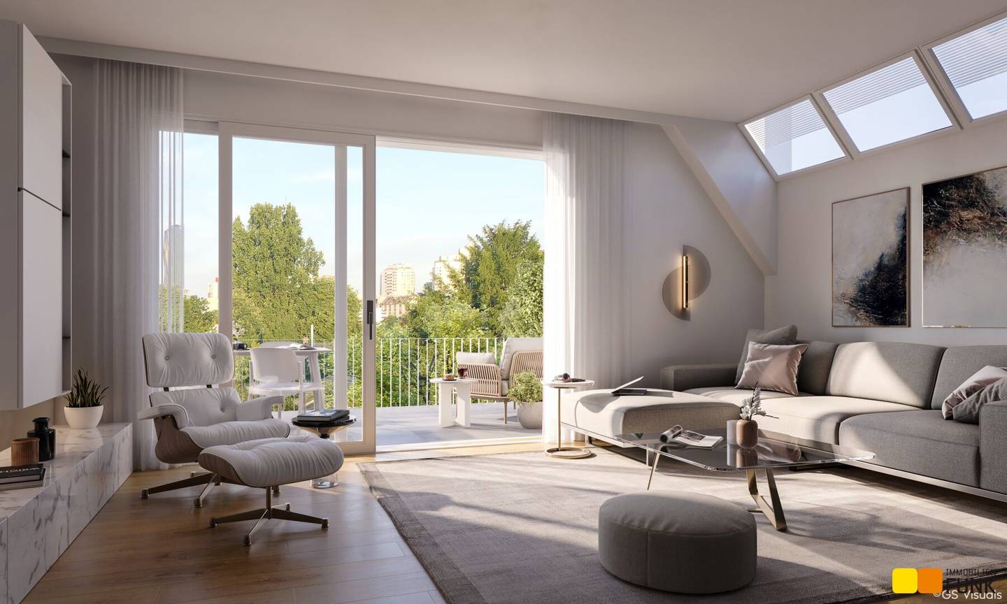 Wohnung Neubau nahe der Alten Donau mit Balkon