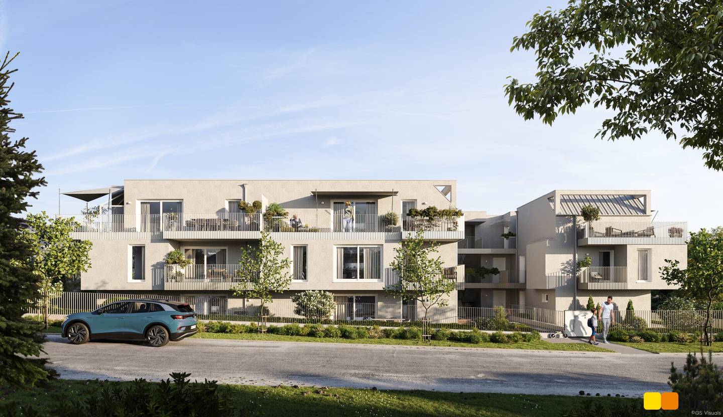 Top floor apartment with terrace near the Alter Donau