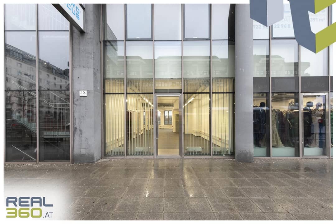 Commercial Space in Linz City Center, 116.56 m², Ground Level