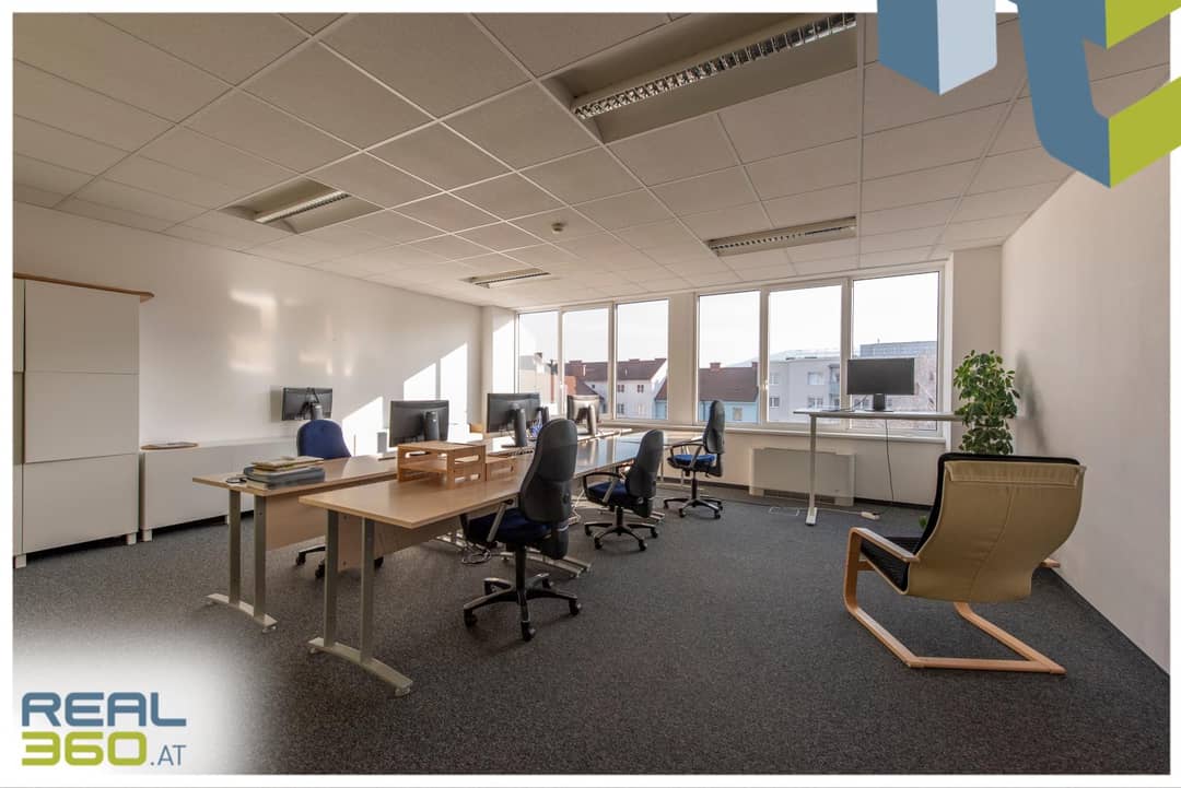 High-quality office space 533 m² in the center of Linz