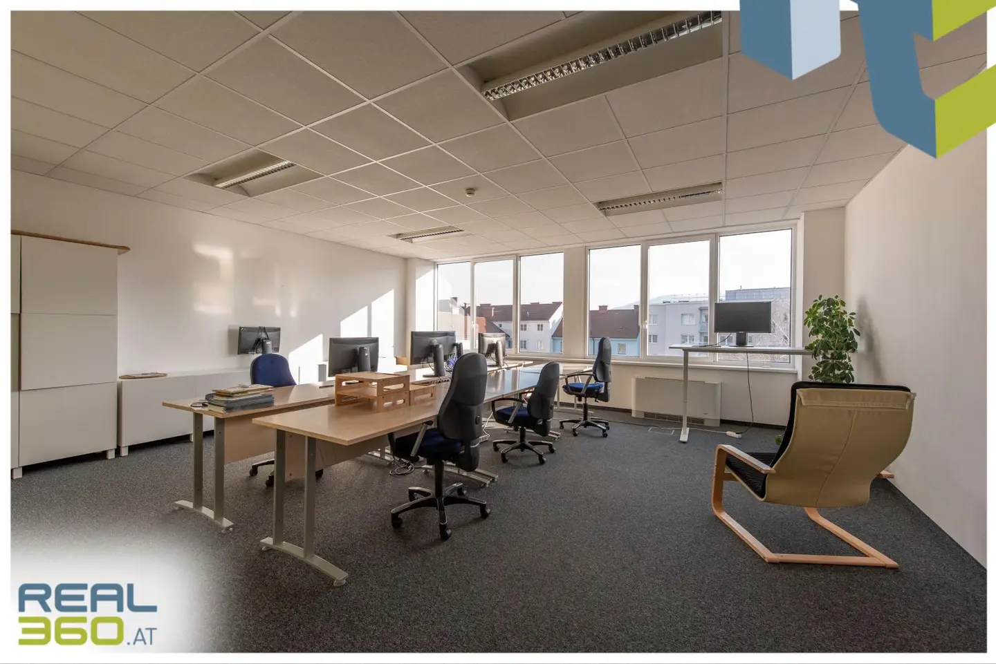 High-quality office space 533 m² in the center of Linz