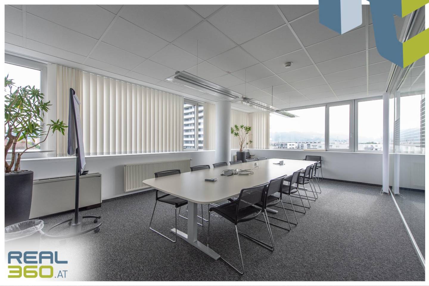 Modernes Büro im City Tower II, zentrale Lage Linz Innenstadt