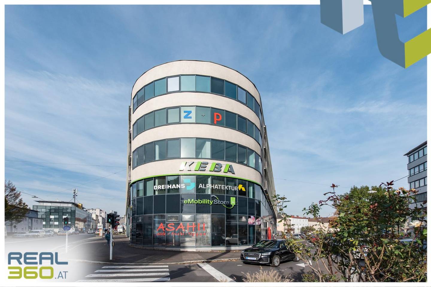Office space approx. 189 m² in Business-Corner-Urfahr, Linz