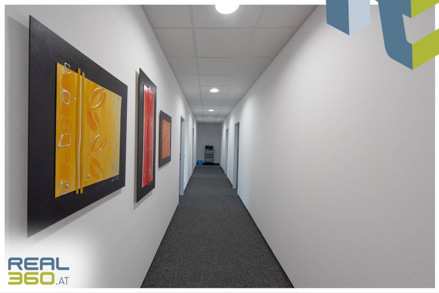Representative office space 430 m² on 3rd floor, prime city center location Linz