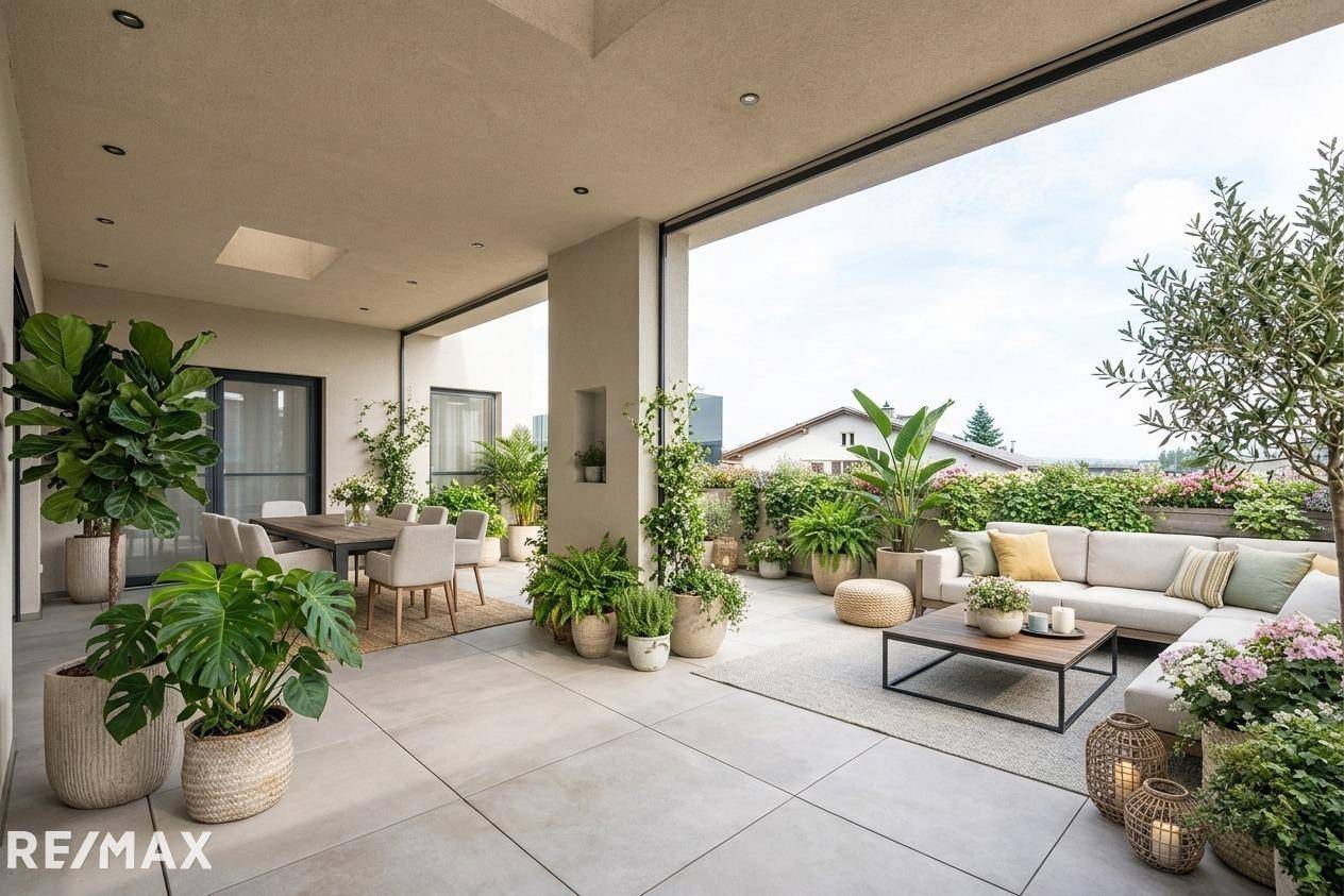 Penthouse with large terrace and swim spa