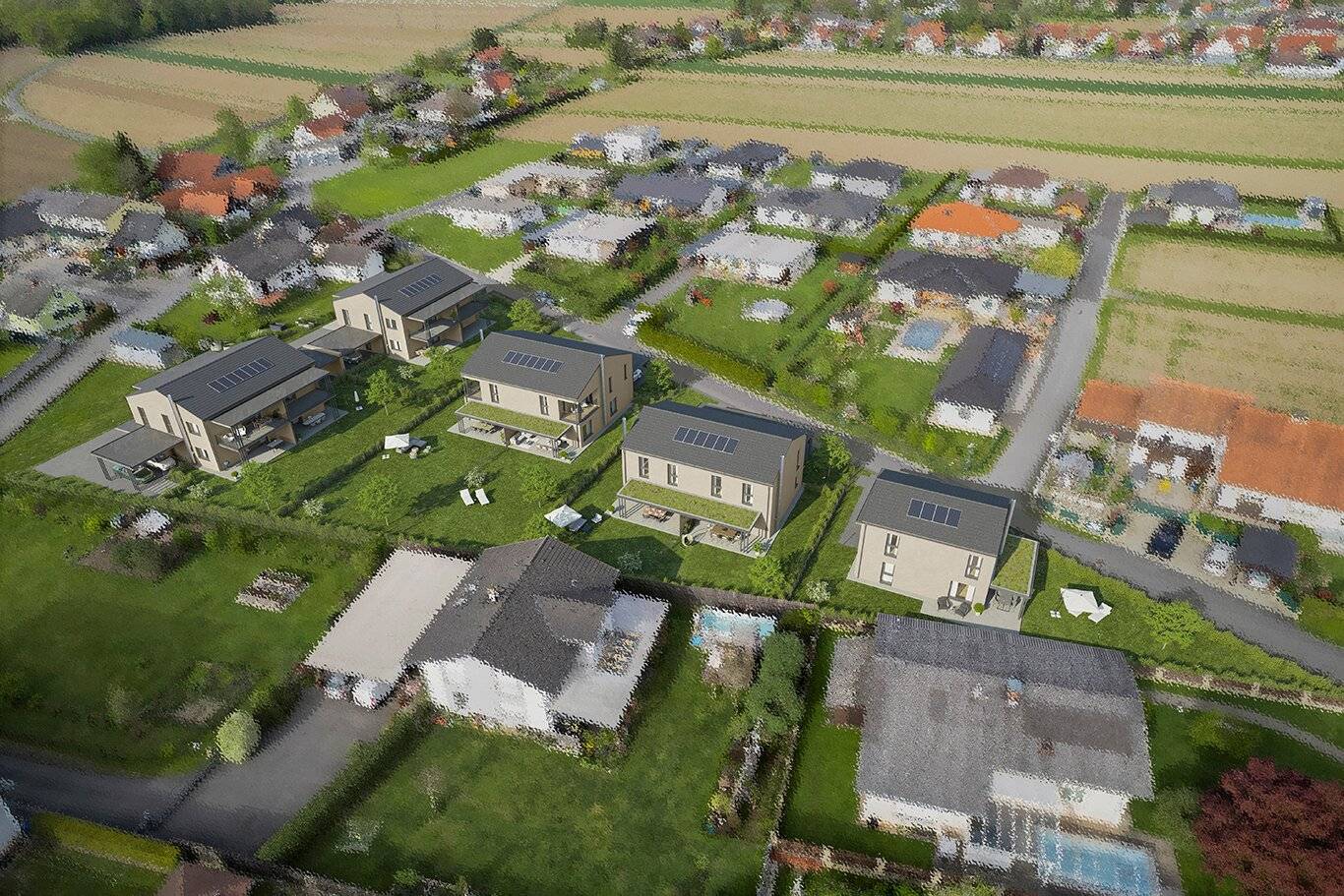 Neubau-Einfamilienhaus in Mureck mit Terrasse, Garten und zwei Carports