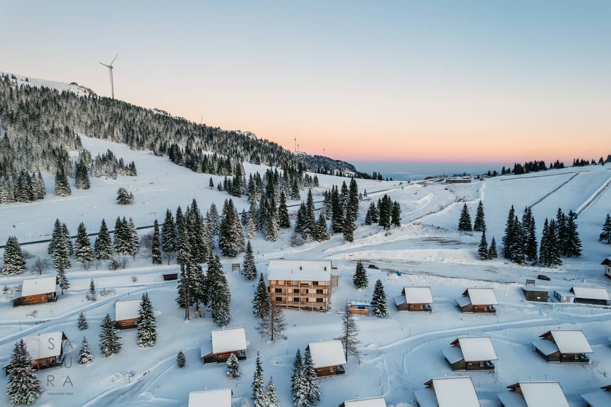 Apartment Weinebene near ski lift sunny terrace