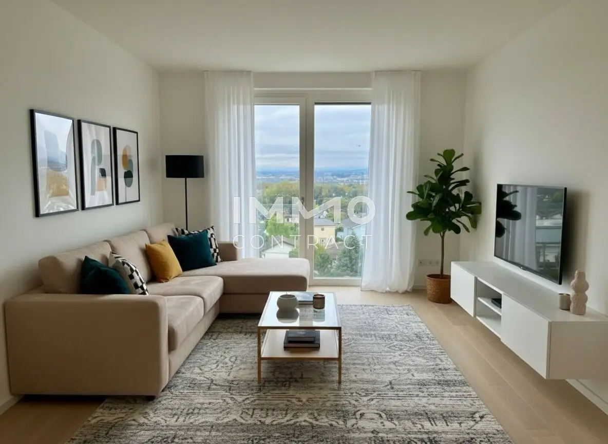 Wohnung Erstbezug Westbalkon in Neubauanlage