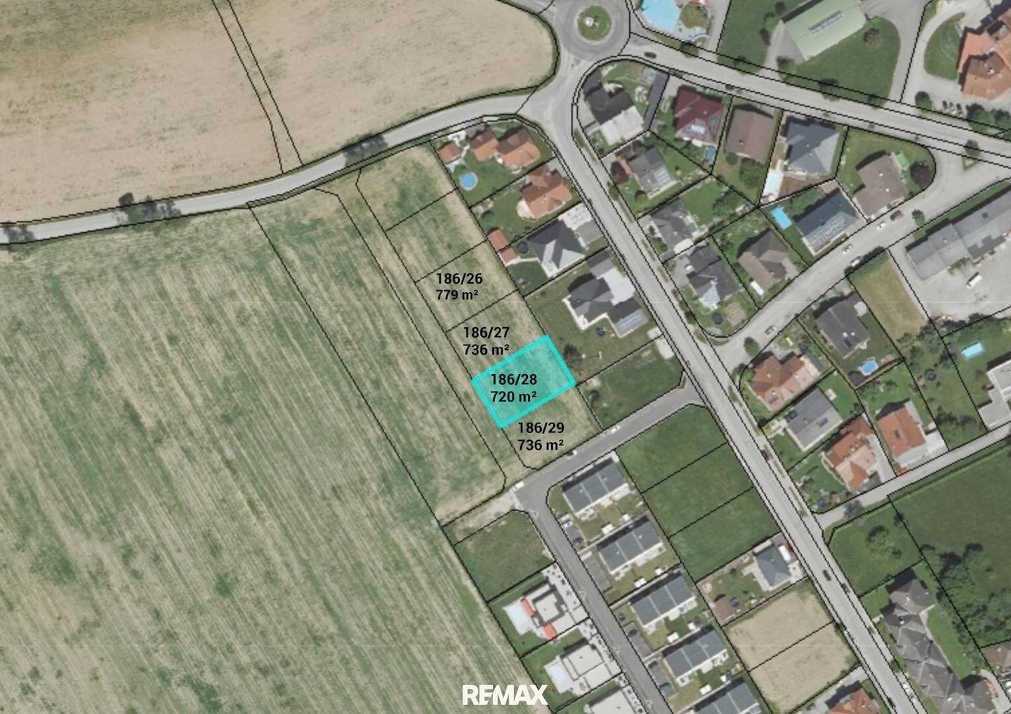 Baugrundstück im Ortszentrum von Neuhofen an der Ybbs