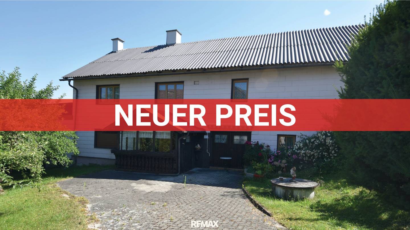 Einfamilienhaus in ruhiger Lage mit schöner Aussicht in Allhartsberg