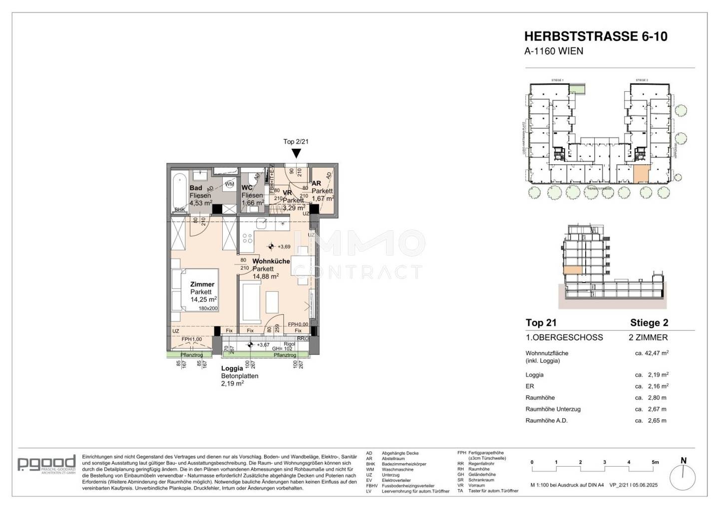 Apartment with green view and loggia by the park