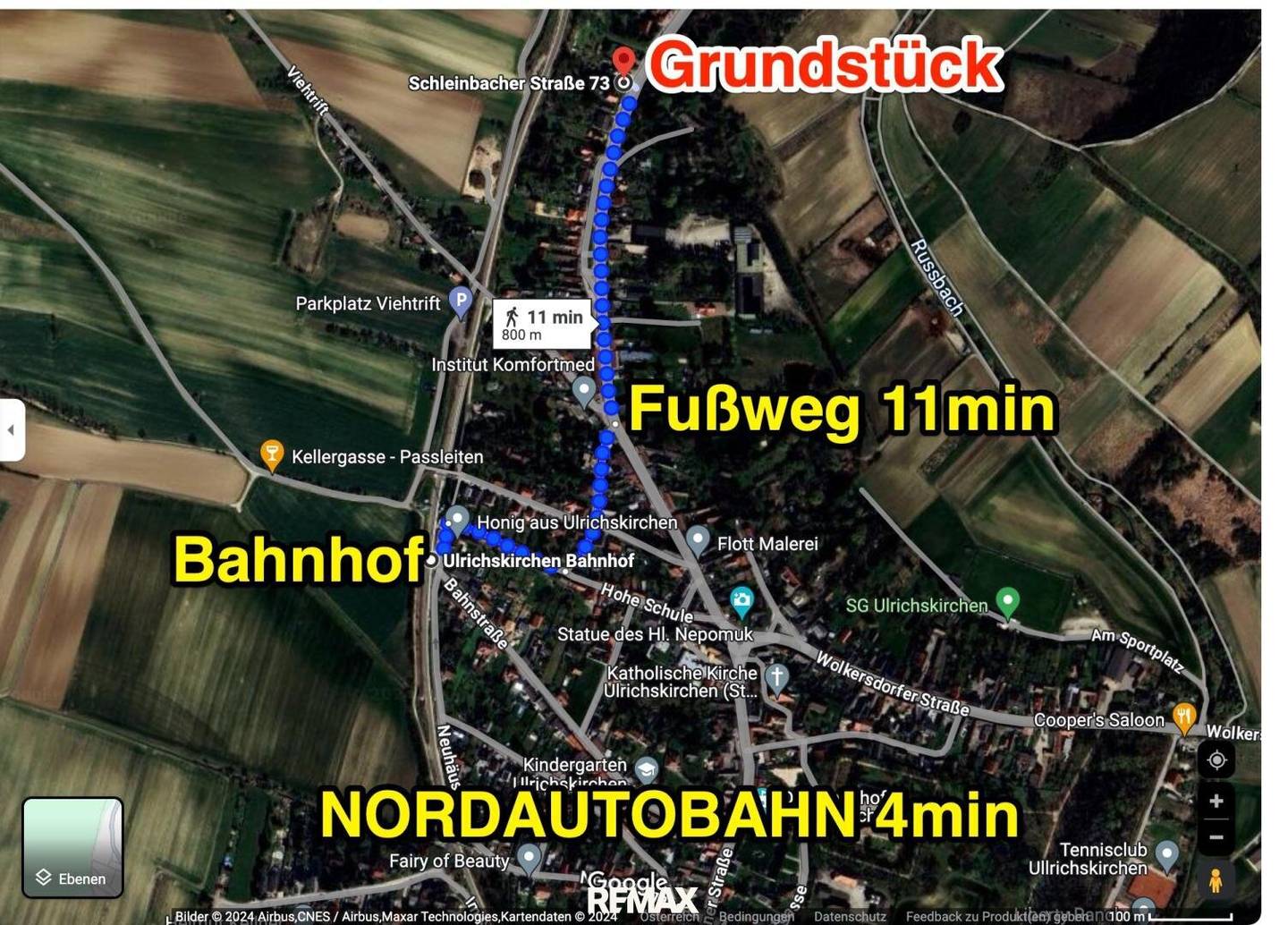 Baugrundstück in ruhiger Natur-Lage in Ulrichskirchen
