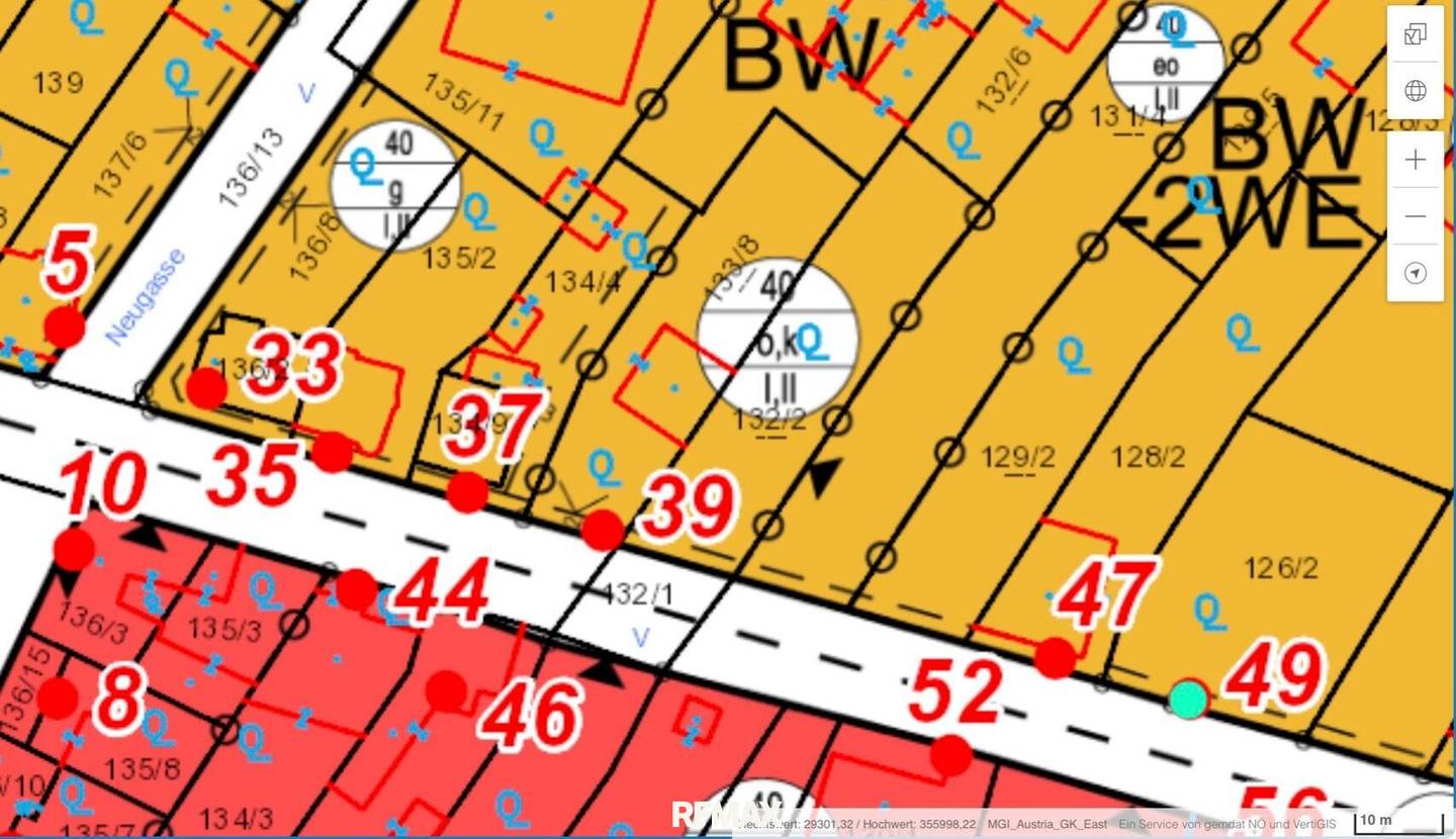 Baugrundstück 664 m² im Zentrum von Gänserndorf