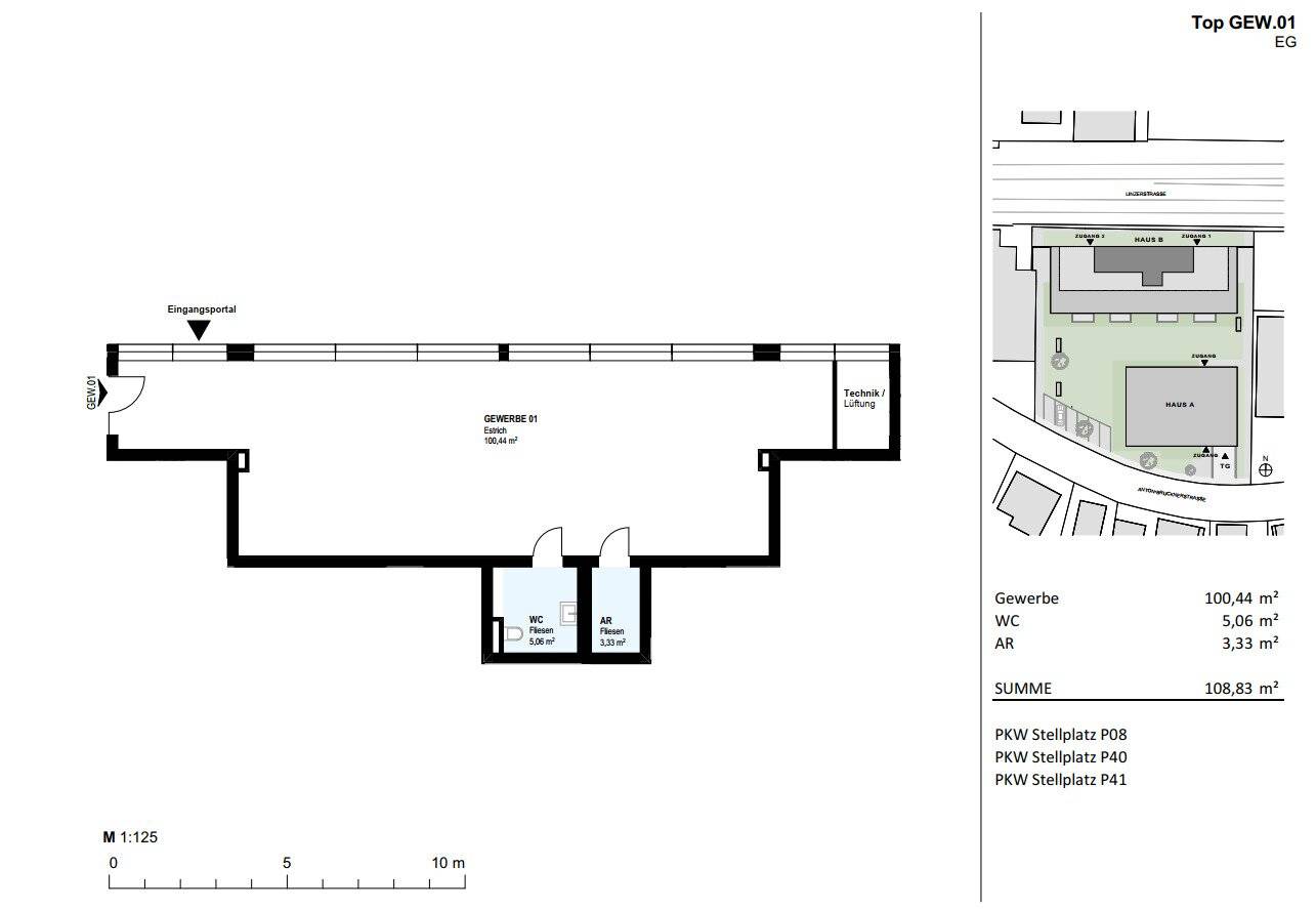 Geschäftslokal 109 m² EG Neubau SCHÖN | DORF | BLICK Vöcklabruck