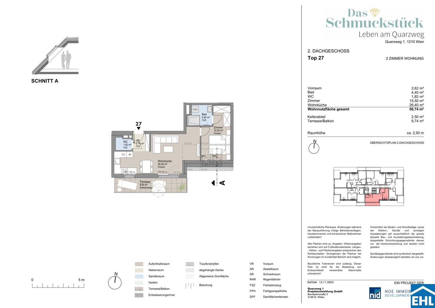 Wohnung Neubau Erstbezug mit Terrasse nahe Donau