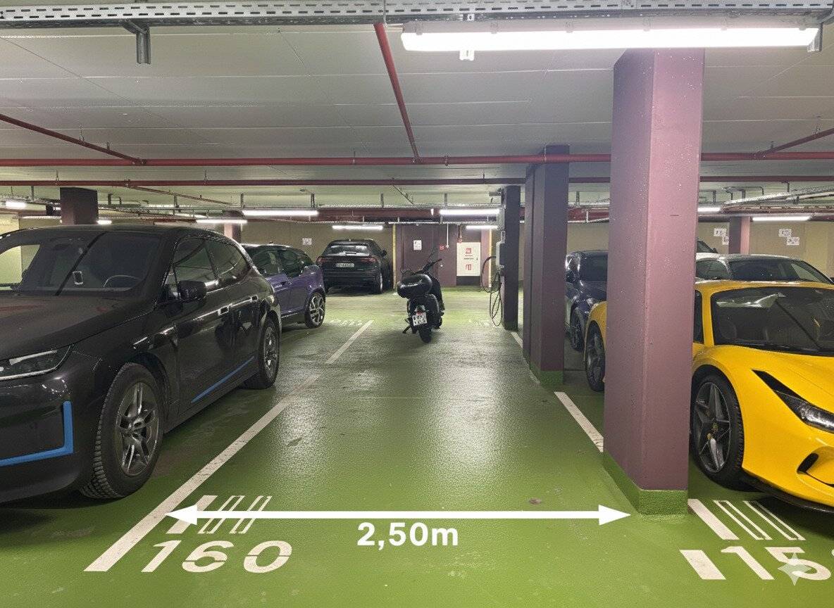 TrIIIple Vienna 1030 | Underground Parking Space for Rent | Near A23 and A4