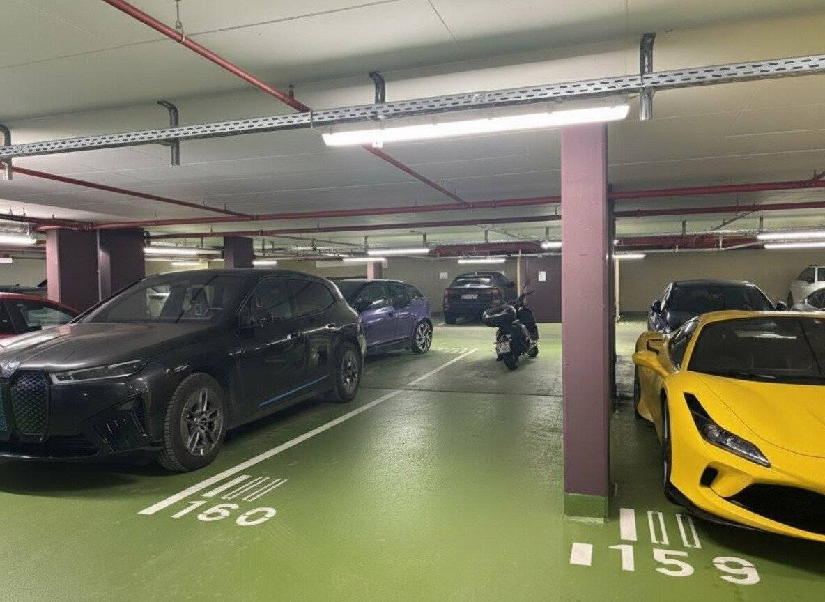 TrIIIple Vienna 1030 | Underground Parking Space for Rent | Near A23 and A4
