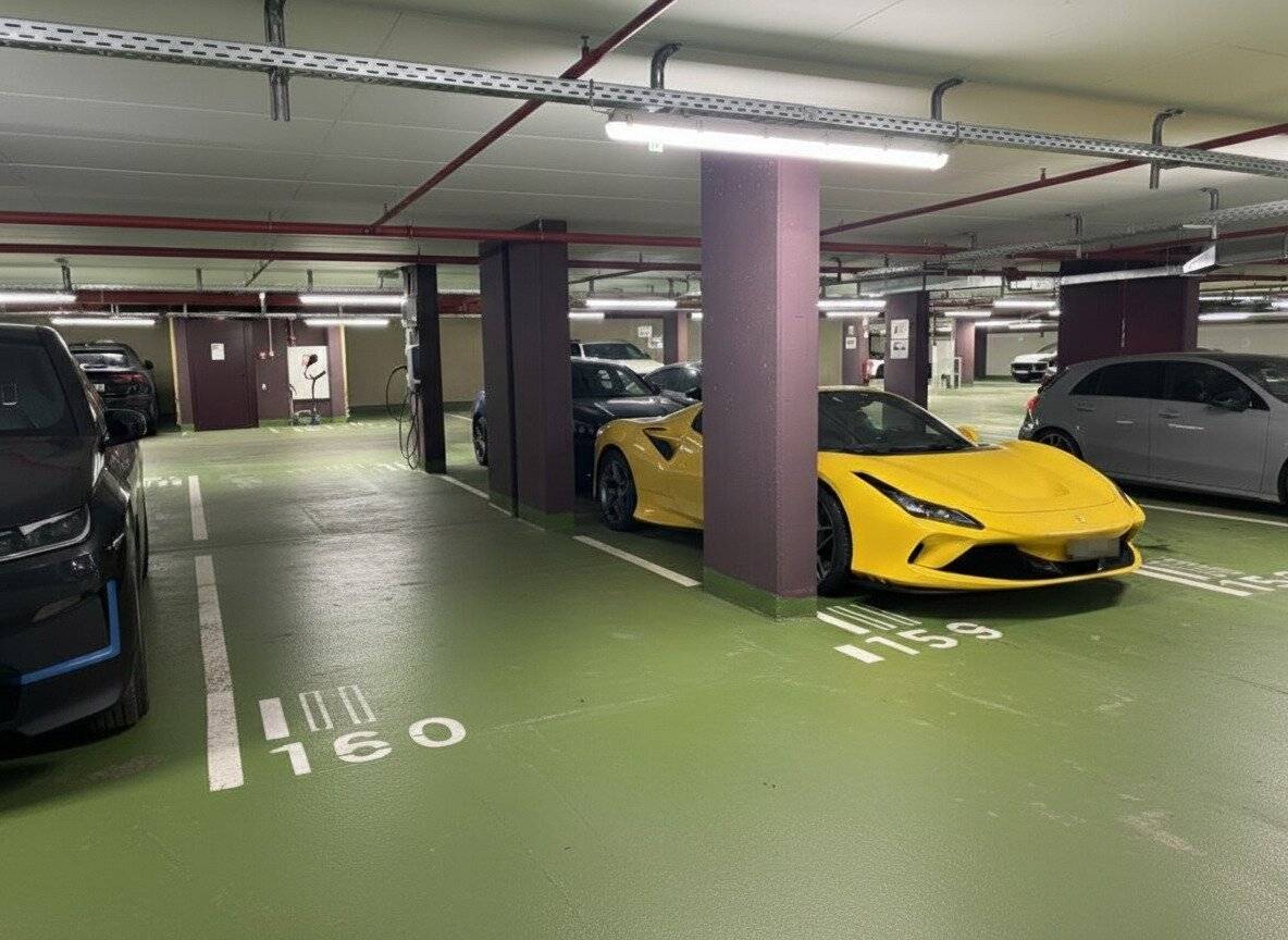 TrIIIple Vienna 1030 | Underground Parking Space for Rent | Near A23 and A4