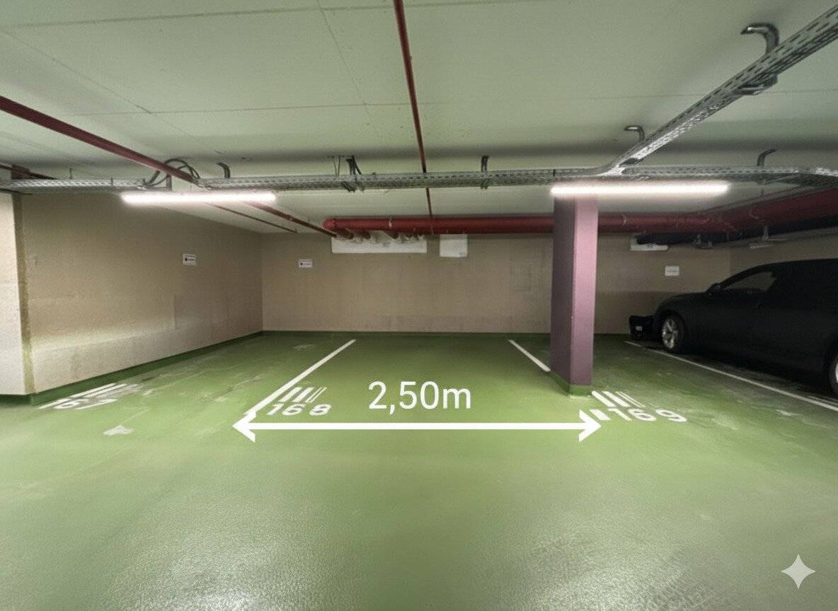 Tiefgaragenparkplatz in moderner Anlage TrIIIple, Wien Landstraße