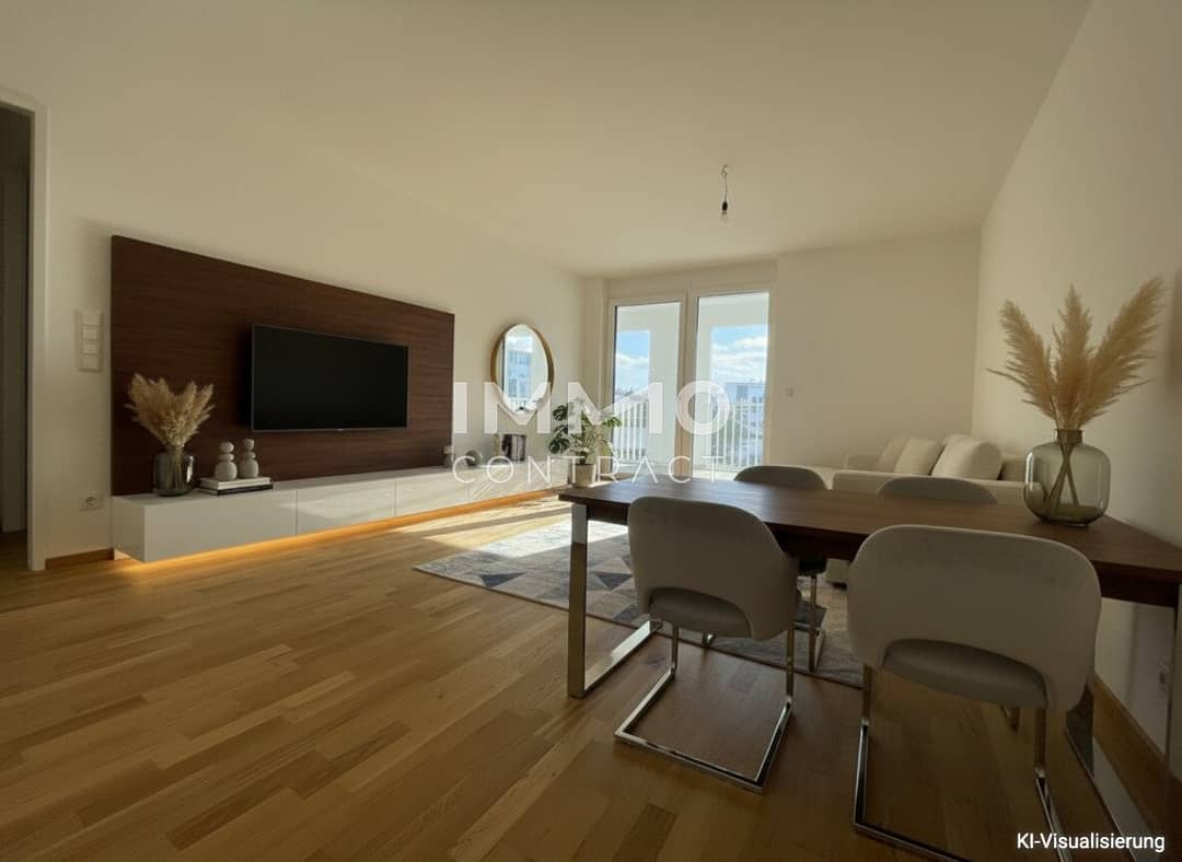 Apartment first occupancy new build with loggia near U4 U6