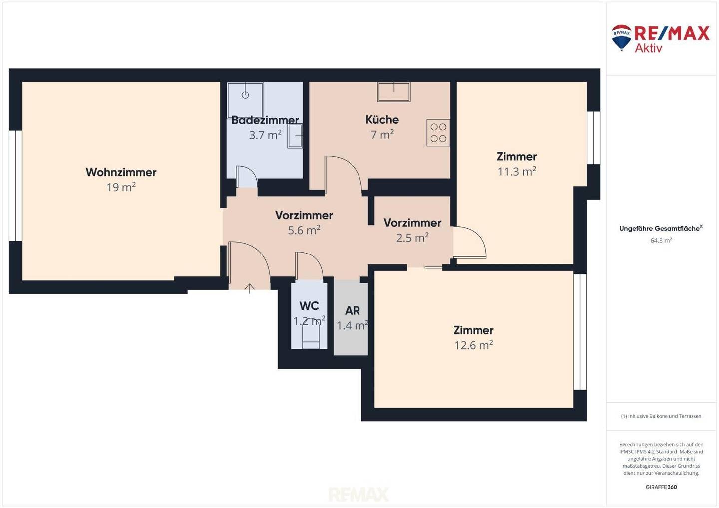 Ruhige Altbauwohnung mit Parkett und Gemeinschaftsgarten