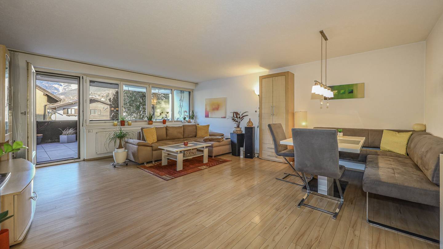 Erdgeschosswohnung zentral ruhig Westterrasse