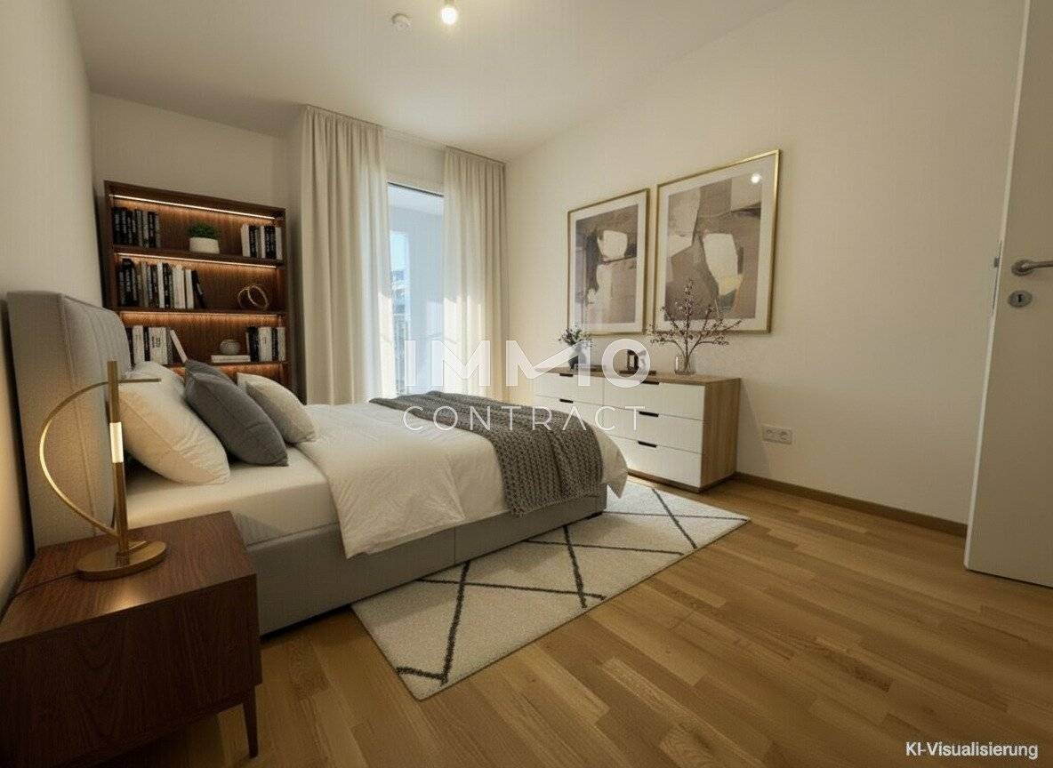 Apartment newly built with loggia and wide view