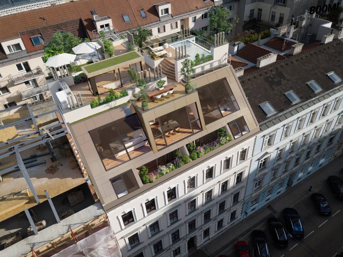 Penthouse Living in Prime Location of the 3rd District I Embassy Quarter