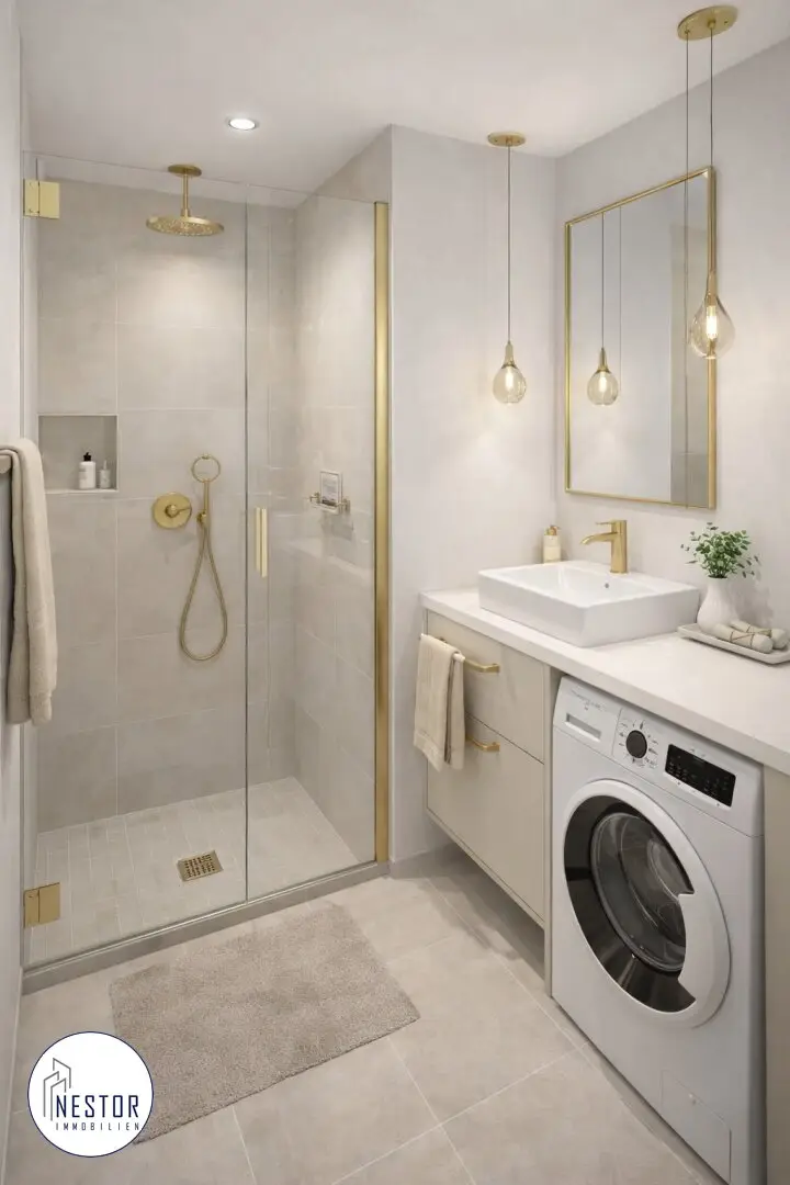 Modern 4-Room Condominium with Balcony near the Old Danube
