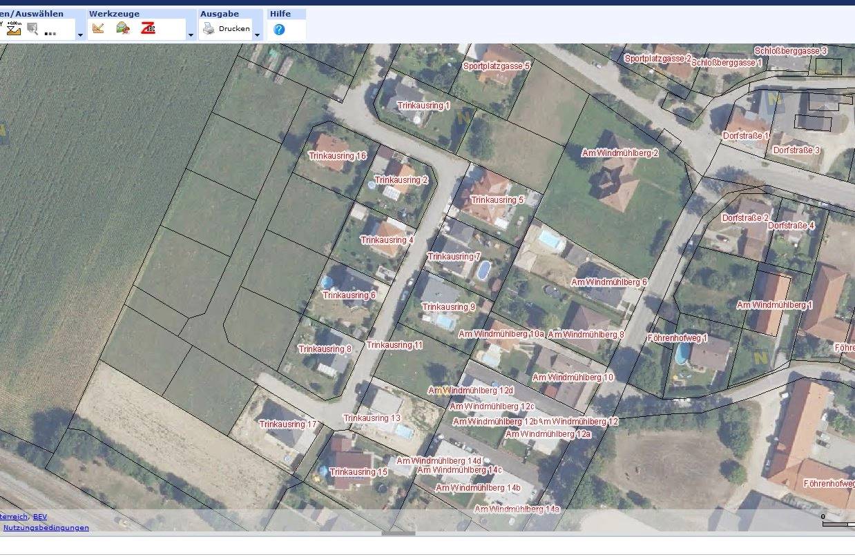 Building rights plot in Hetzmannsdorf, 736 m², available commission-free