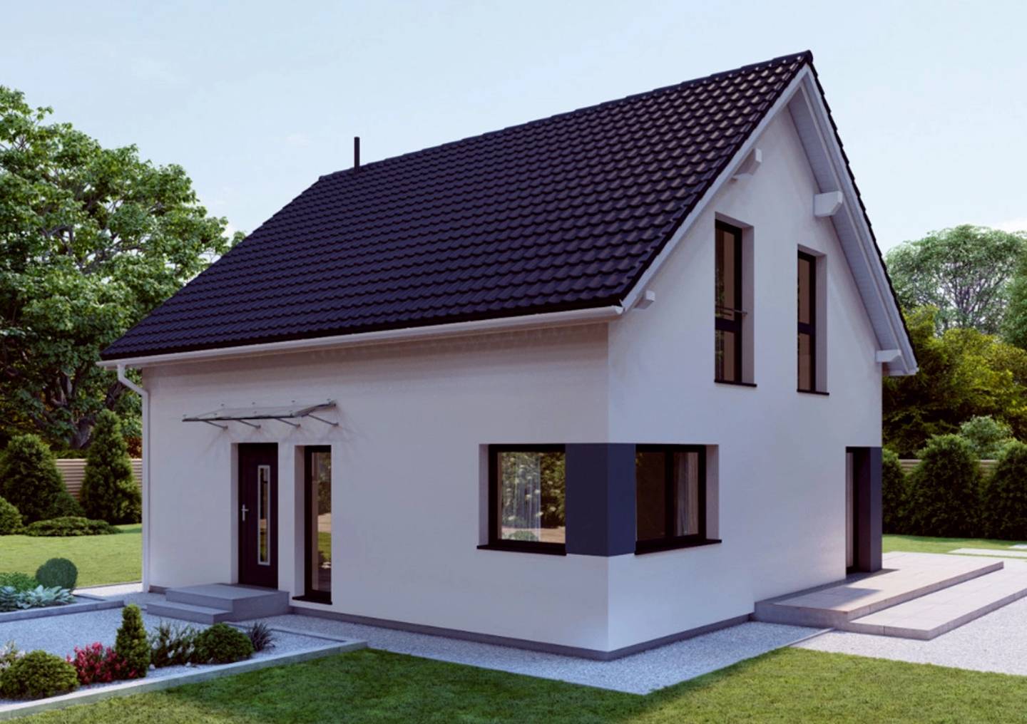 New Build Family Home in Stegersbach, 125 m² Living Space, Commission-Free