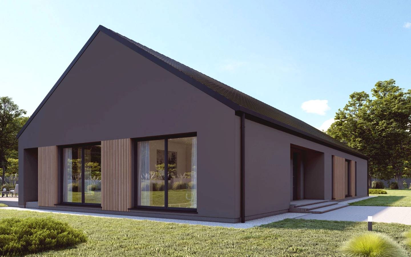 Modern bungalow building plot with castle view in Güssing