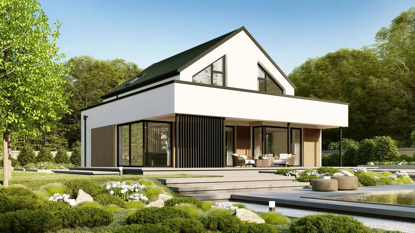 Modern bungalow building plot with castle view in Güssing