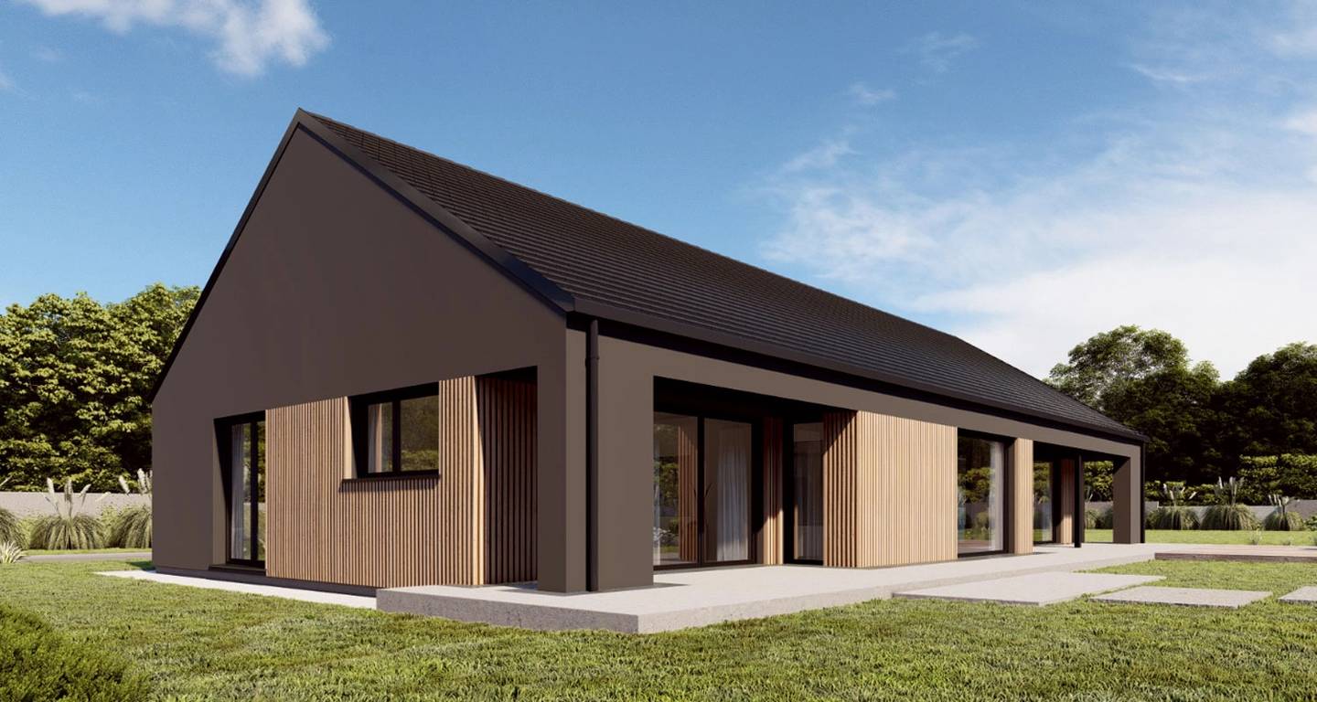 Modern bungalow building plot with castle view in Güssing